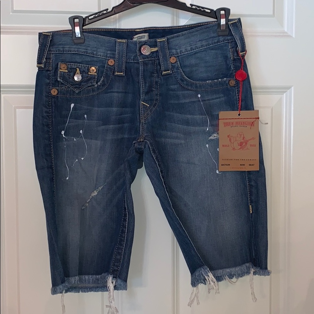 True Religion demin shorts